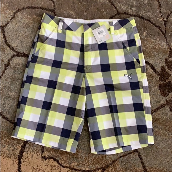 Puma Other - Brand New Puma Golf Shorts. Check Tech Short. 32